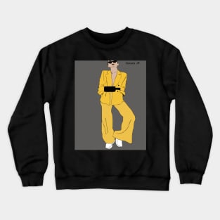 Yellow outfit Crewneck Sweatshirt